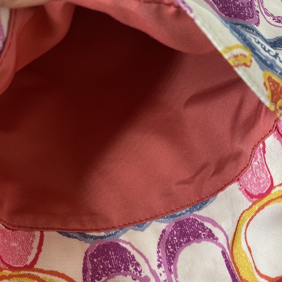 Authentic coach bag and wallet multicoloured canvas - Picture 12 of 14